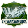 Shivanasamudra fridge magnet