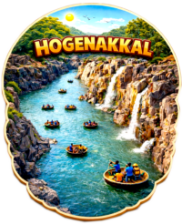 Hogenakkal fridge magnet