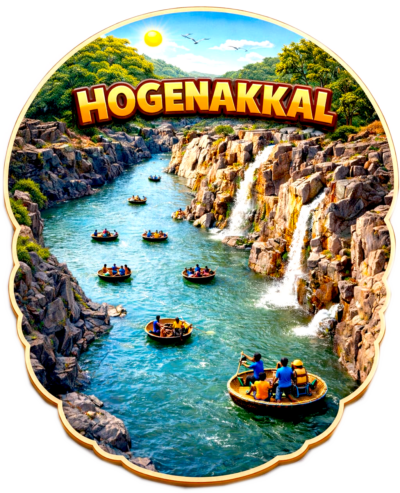 Hogenakkal fridge magnet