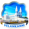 Velankanni fridge Magnet