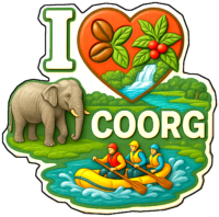Coorg Fridge magnet