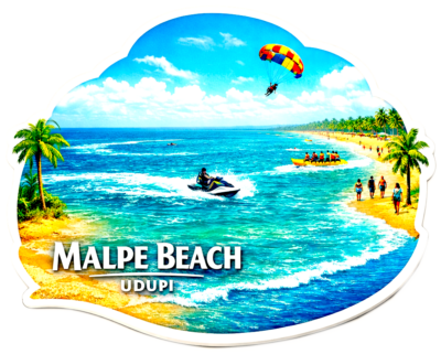 Udupi Fridge Magnet