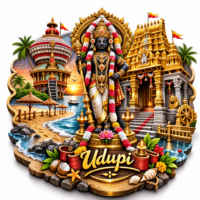 Udupi Fridge Magnet