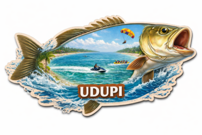 Udupi Fridge Magnet
