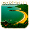 Gokarna fridge magnet