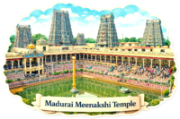 Madurai Fridge Magnet