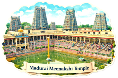 Madurai Fridge Magnet