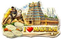 Madurai Fridge Magnet