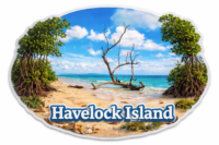 Havelock island Fridge magnet