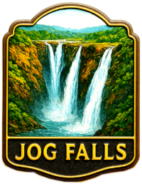 Jog falls fridge Magnet