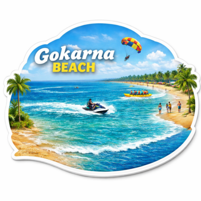 Gokarna Fridge Magnet