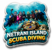 Netrani Scuba Fridge Magnet