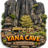 Yana cave Fridge Magnet