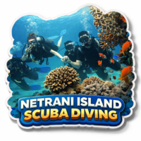 Netrani Scuba Fridge Magnet