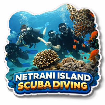 Netrani Scuba Fridge Magnet