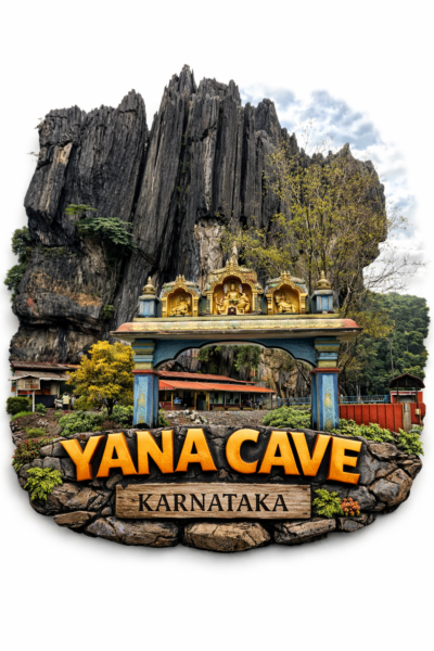 Yana cave Fridge Magnet double layer wood