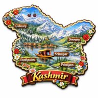 Kashmir fridge magnet