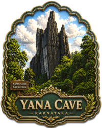 Yana cave Fridge magnet