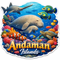 Andaman fridge magnet