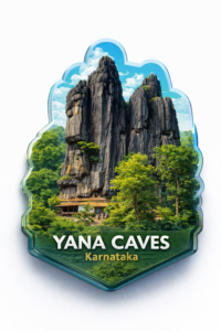 Yana cave Fridge magnet