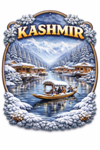 Kashmir fridge magnet