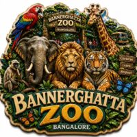 Bannerghetta fridge magnet
