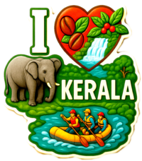 Kerala fridge magnet