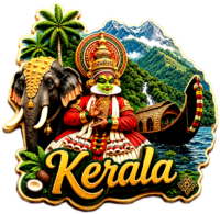 Kerala fridge magnet