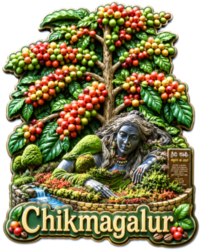 Chikmangalur Fridge Magnet