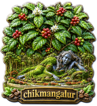 Chikmangalur Fridge Magnet
