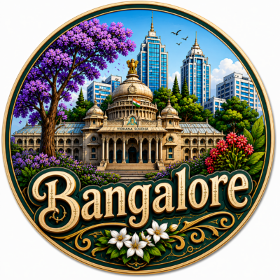 Bangalore Fridge Magnet