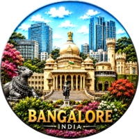 Bangalore Fridge Magnet