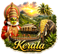 Kerala fridge magnet