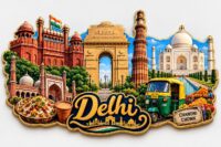 Delhi fridge magnet