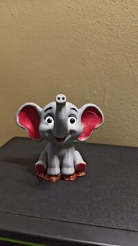 Baby elephant 3d
