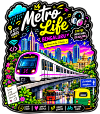 Bangalore fridge magnet